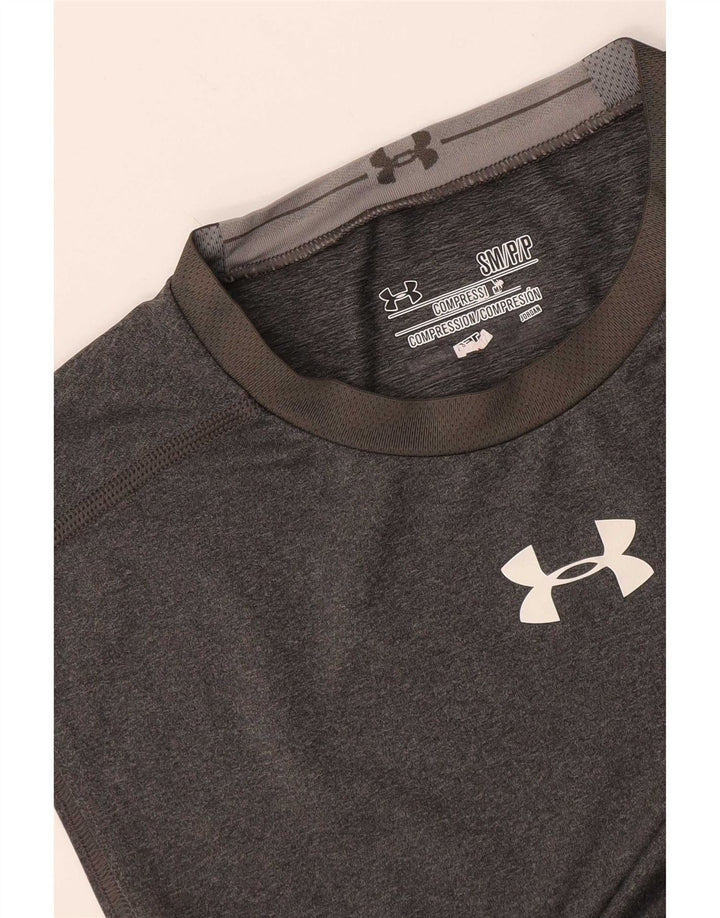 Under Armour Masculino Heat Gear Vest Top Pequeno Cinza