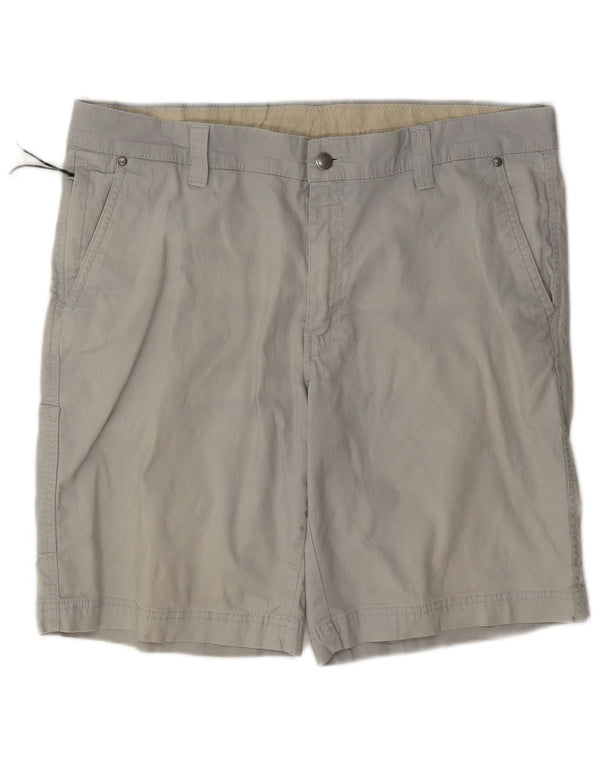 Columbia Mens Regular Fit Cargo Shorts W36 Grande Algodão Azul