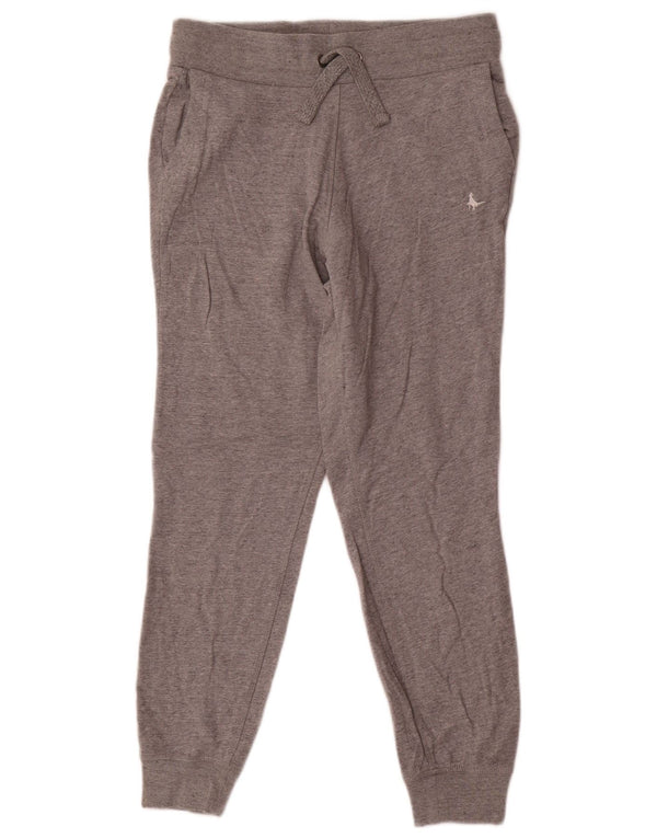 Calça de treino feminina Jack Wills Joggers Reino Unido 10 pequeno cinza manchado