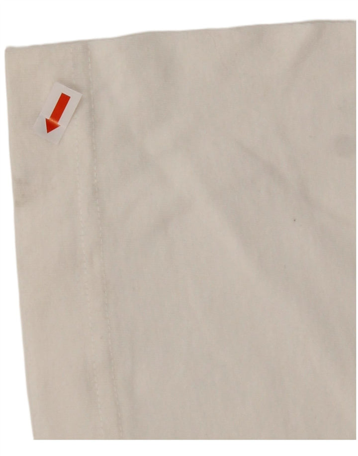 Camiseta masculina KAPPA Top médio algodão branco