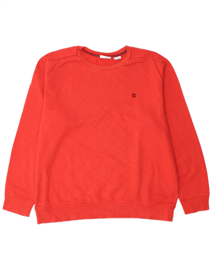 Timberland moletom masculino jumper 3XL algodão vermelho