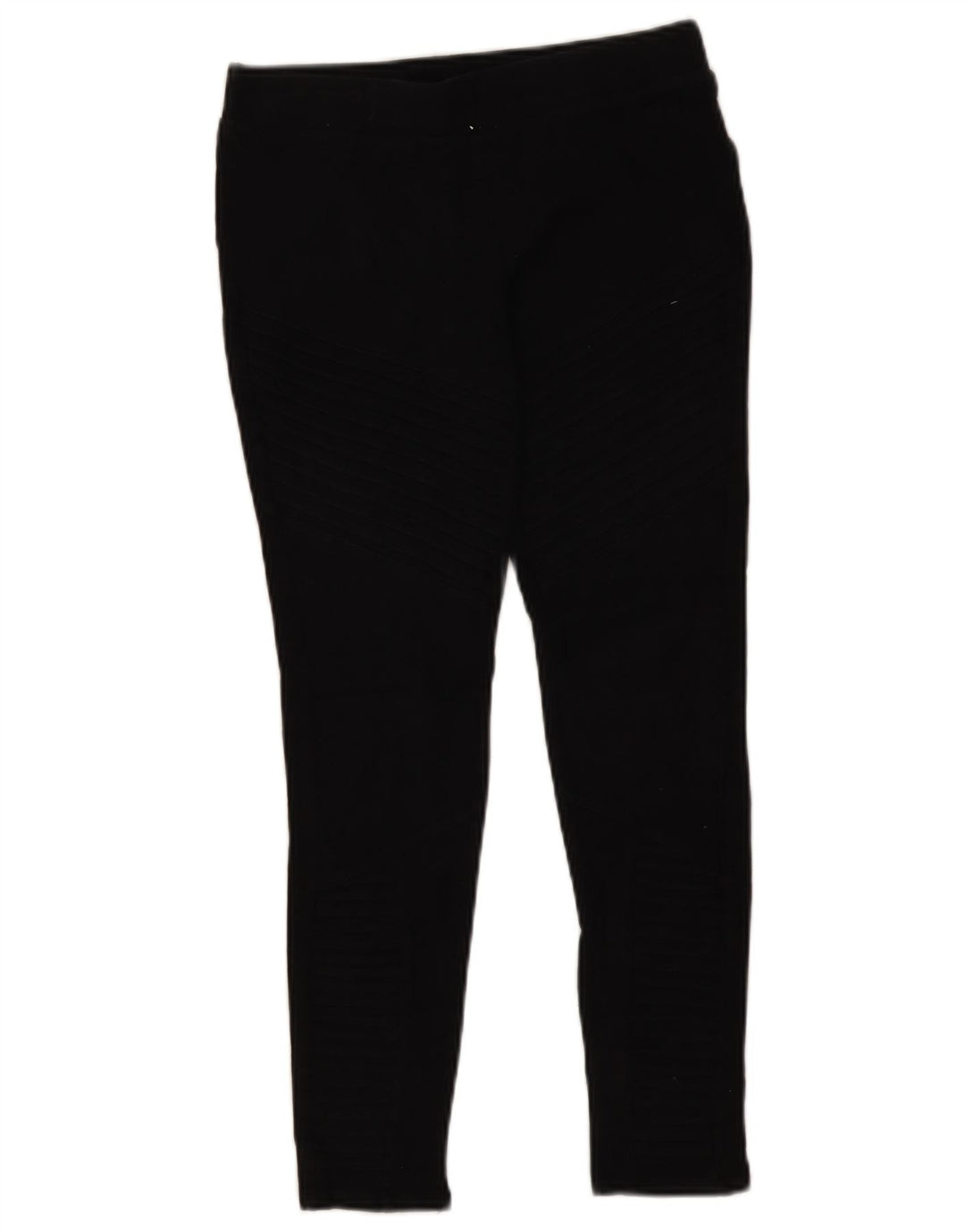 Guess Womens Leggings UK 10 Pequeno W Preto Algodão