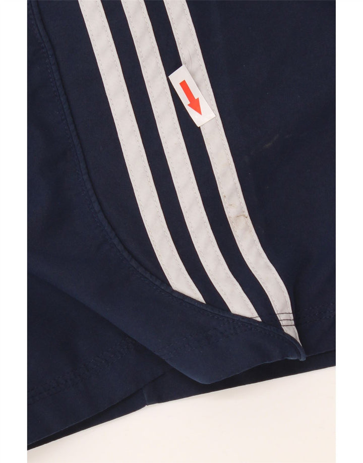 ADIDAS Mens Sport Shorts Médio Azul Marinho Poliéster