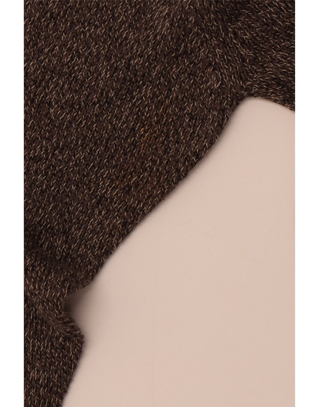 Suéter masculino KAPPA com decote em V de algodão cinza médio