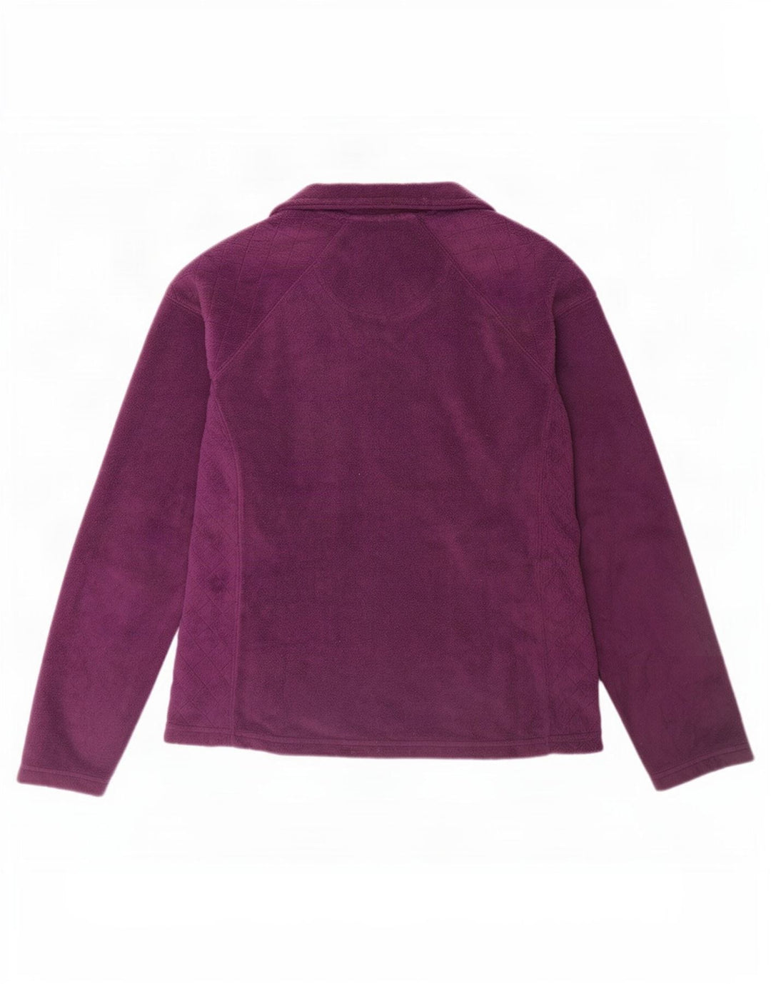 Jaqueta de lã feminina M&Co UK 12 poliéster roxo médio