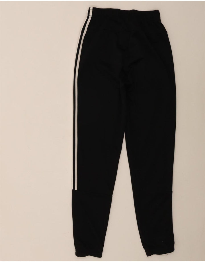 Adidas Womens Tracksuit Calças Joggers UK 10 Pequeno Poliéster Preto