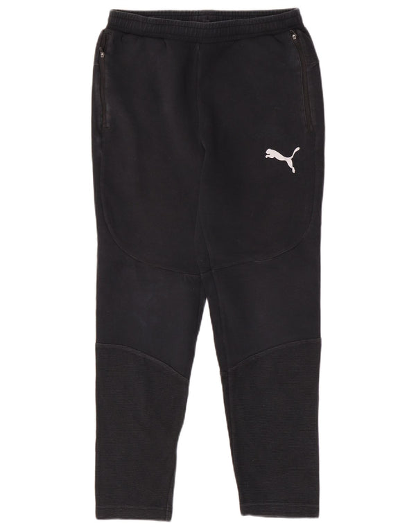 Calça de treino feminina Puma UK 8 pequena preta