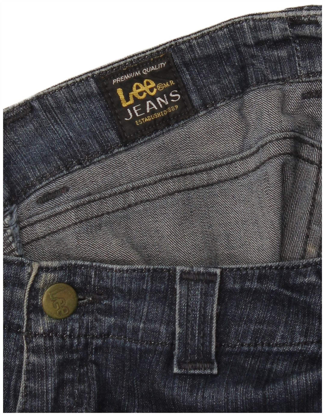 Calça jeans feminina Lee W26 L32 azul