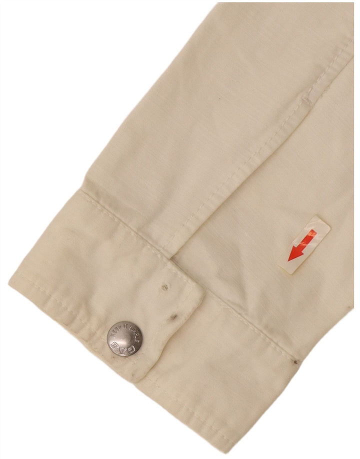 Jaqueta bomber feminina Gas UK 16 grande off white