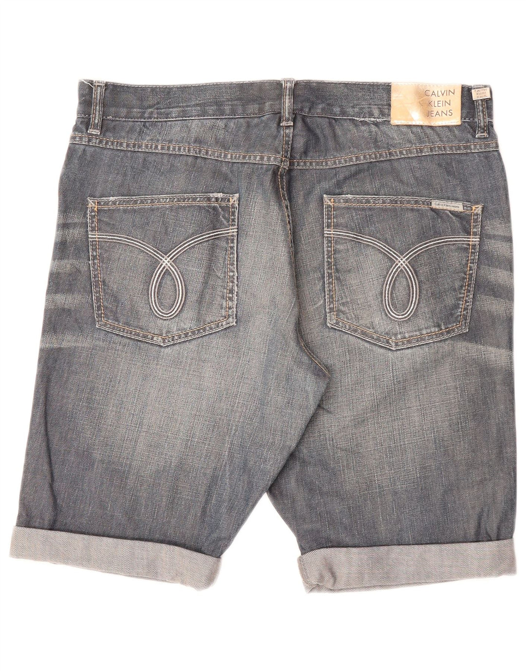 Shorts jeans masculino CALVIN KLEIN W34 grande azul