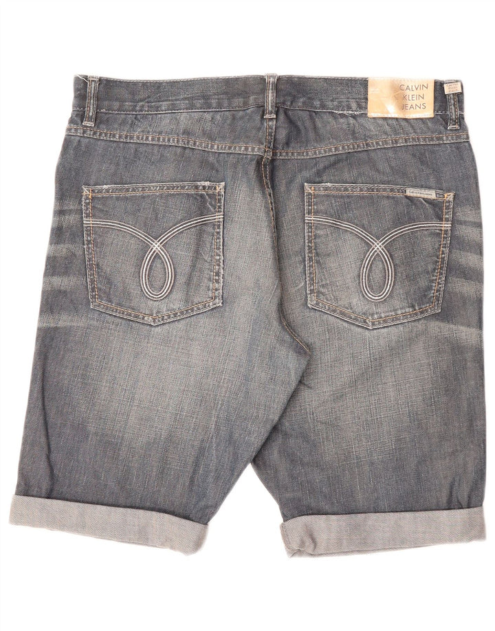 Shorts jeans masculino CALVIN KLEIN W34 grande azul