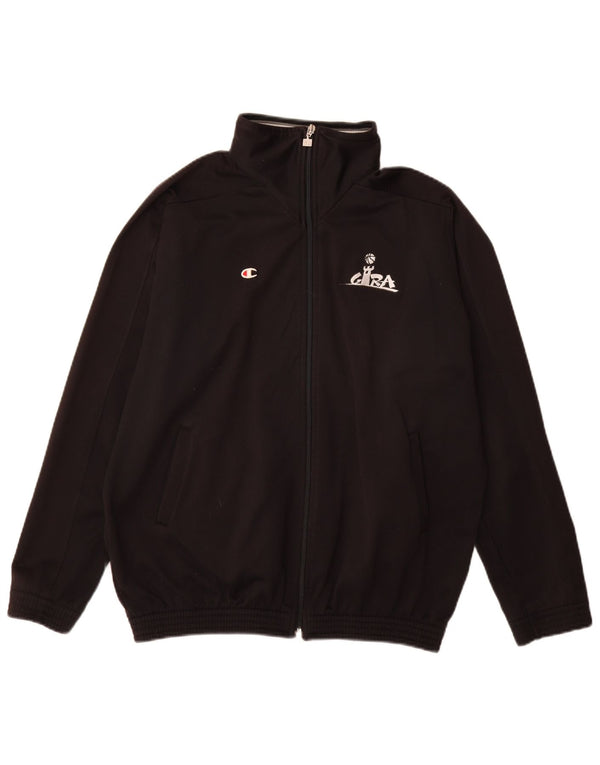 Jaqueta Champion Boys Loose Fit Treino 15-16 Anos Poliéster Preto