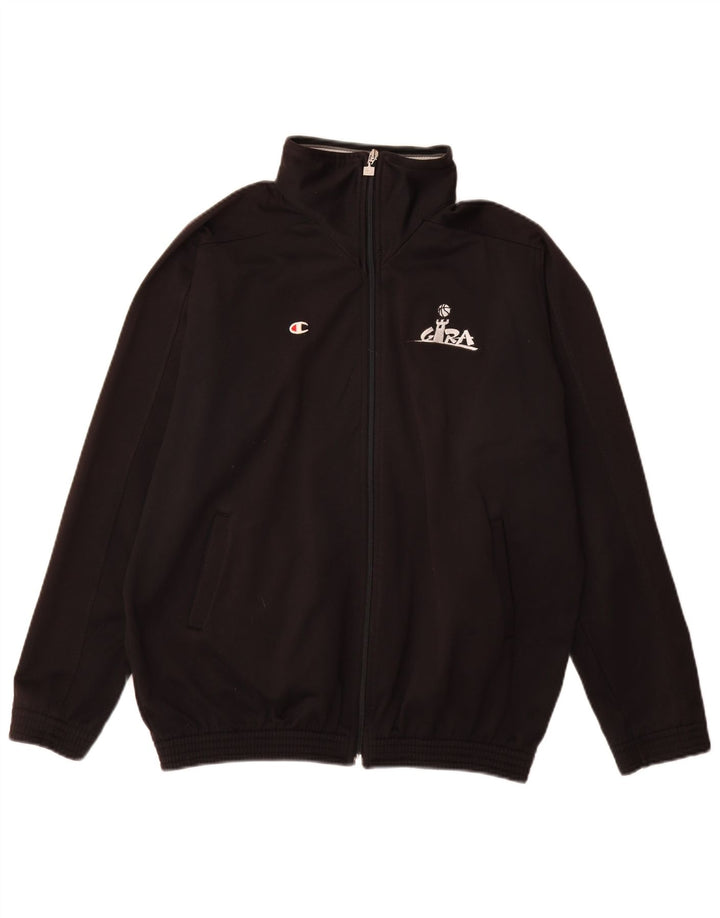 Jaqueta Champion Boys Loose Fit Treino 15-16 Anos Poliéster Preto