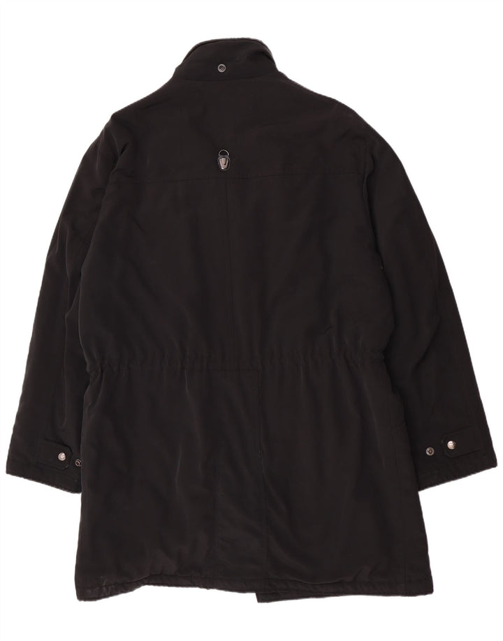 Sobretudo masculino Piero Guidi UK 42 XL poliéster preto