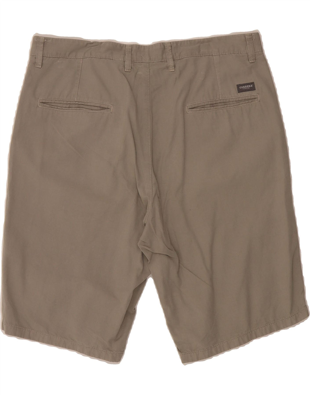CARRERA Mens Chino Shorts IT 50 Large W34  Beige Cotton Vintage Carrera and Second-Hand Carrera from Messina Hembry 