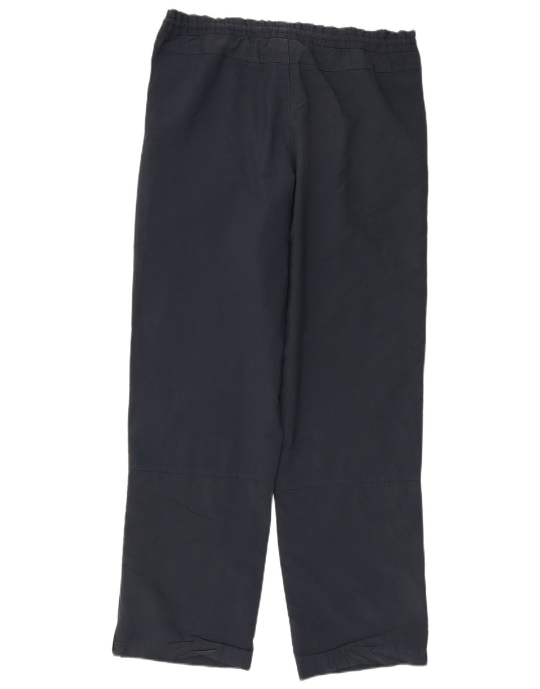 Calça de treino masculina Adidas pequena cinza poliéster