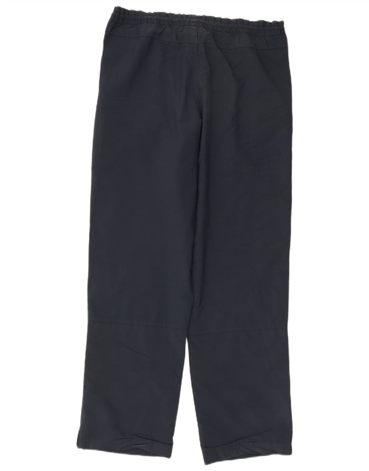 Calça de treino masculina Adidas pequena cinza poliéster