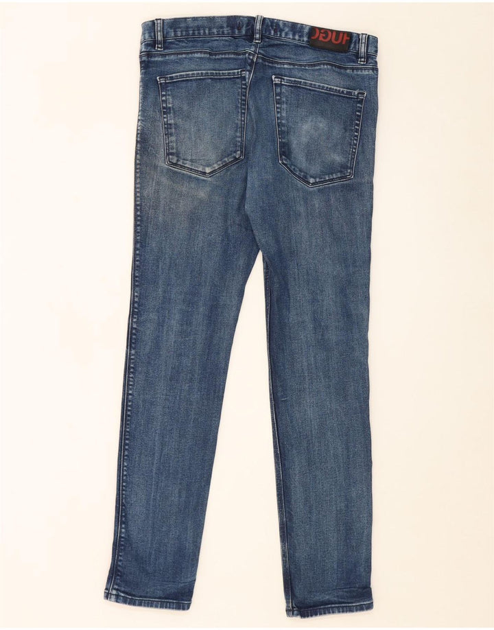 Hugo Boss Masculino Slim Jeans W34 L34 Azul Algodão