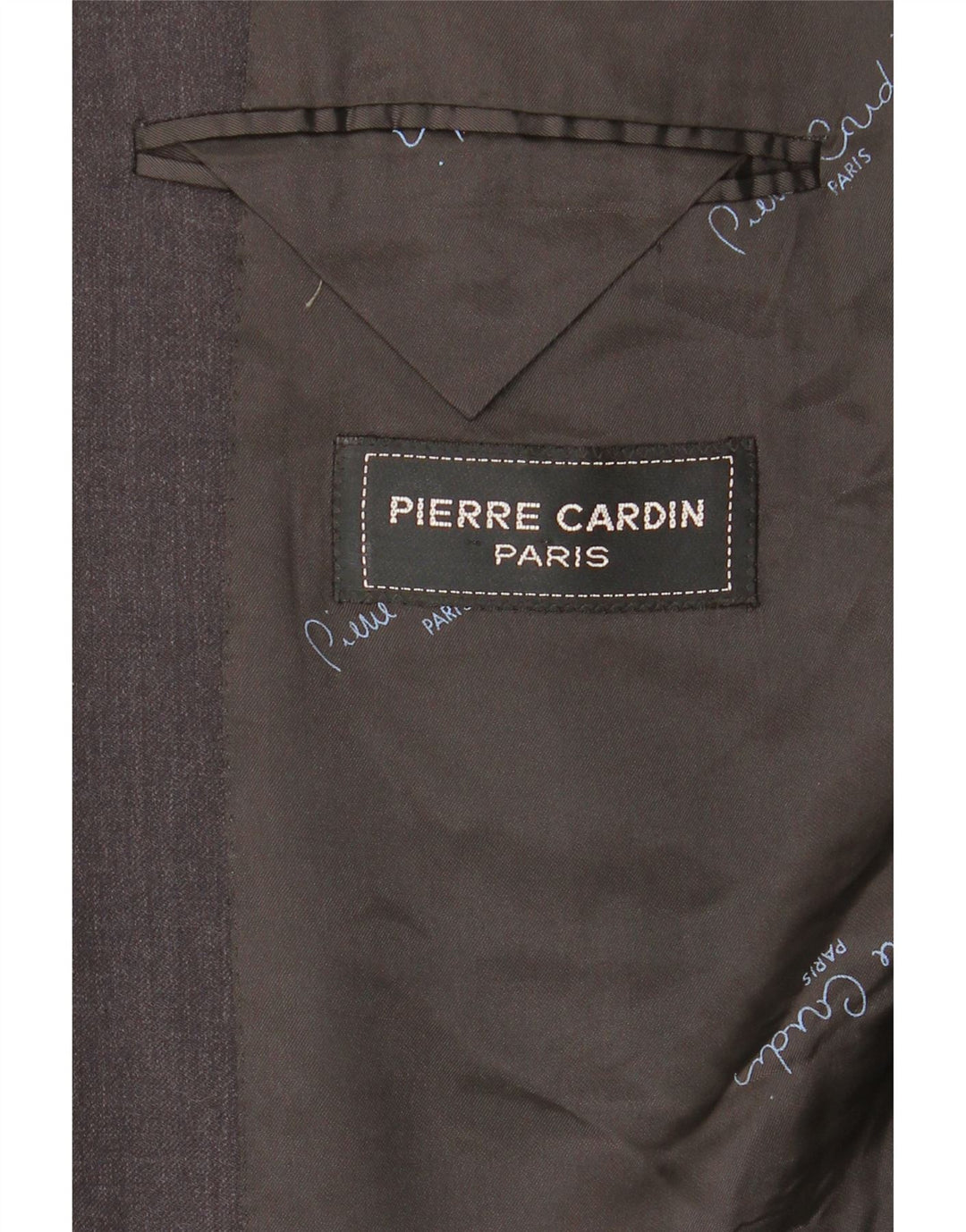 Jaqueta Blazer Masculina Pierre Cardin com 2 Botões Reino Unido 38 Roxo Médio
