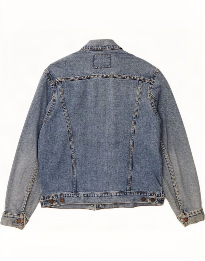 Jaqueta jeans masculina Levi's UK 42 XL azul