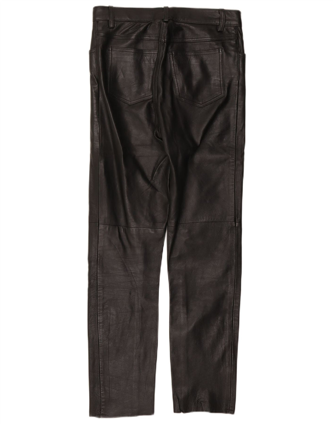 Calça reta feminina vintage W30 L30 preta