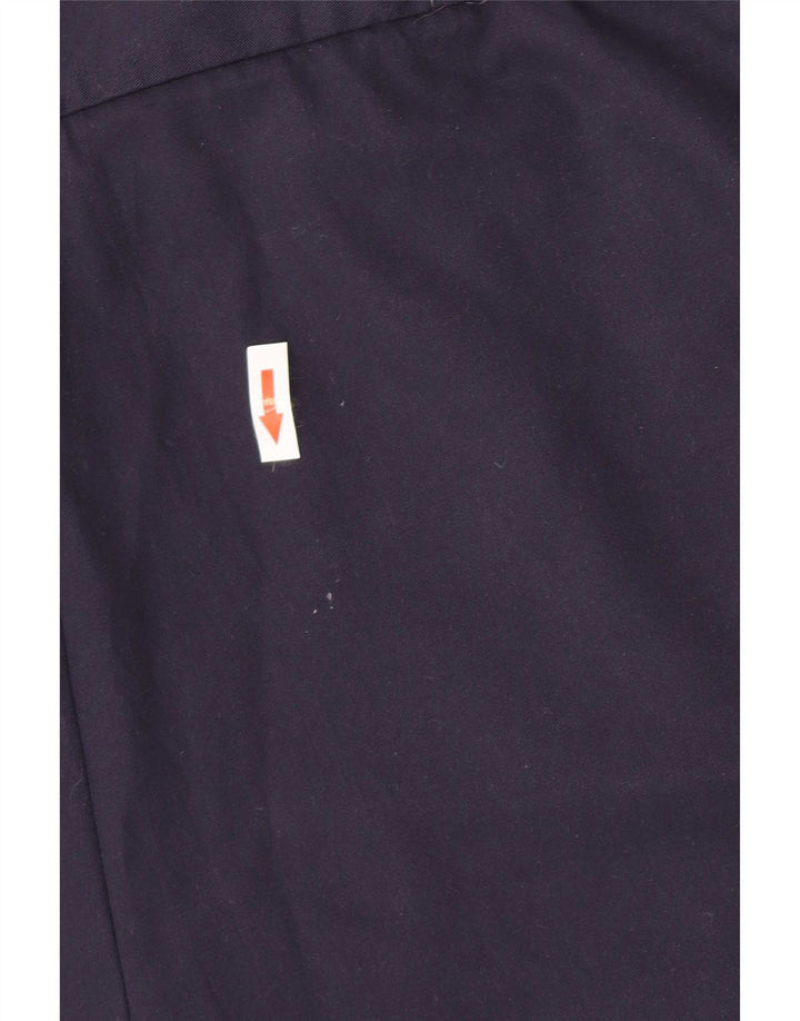 Cerruti 1881 Masculino Pegged Chino Shorts IT 48 Médio W30 Poliéster Azul Marinho
