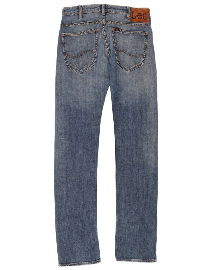 Lee Womens Powell Slim Jeans W30 L34 Azul Algodão