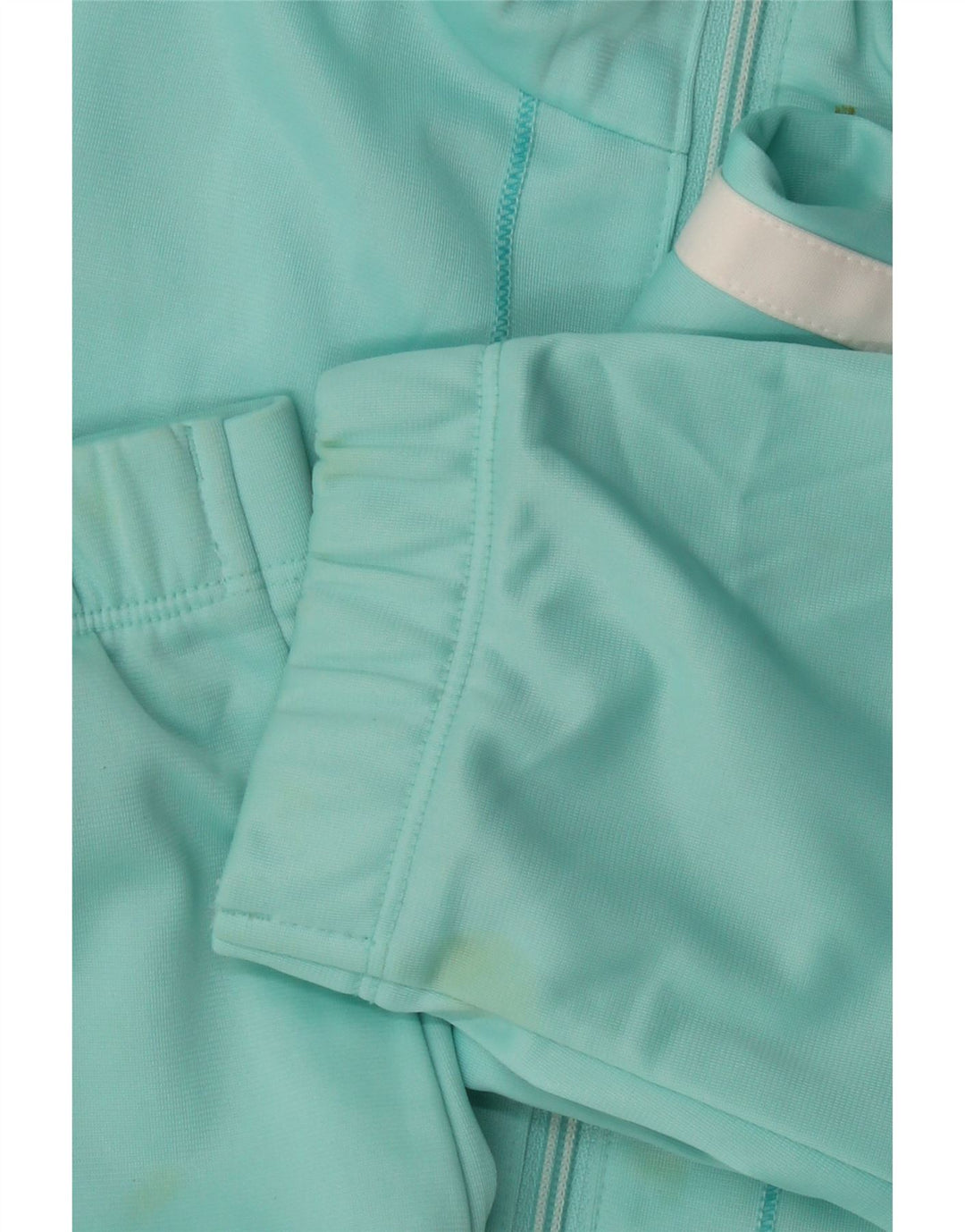 Jaqueta feminina de treino LOTTO UK 18 XL poliéster listrado azul