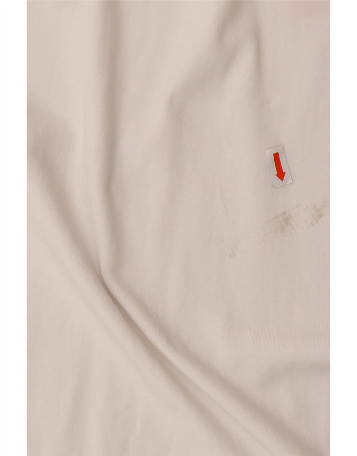 Camiseta gráfica masculina NORTH SAILS Top XL algodão branco