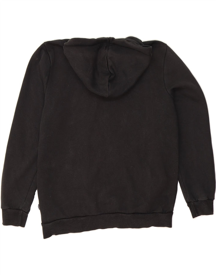 PUMA Mens Hoodie Jumper Medium Black Cotton Vintage Puma and Second-Hand Puma from Messina Hembry 
