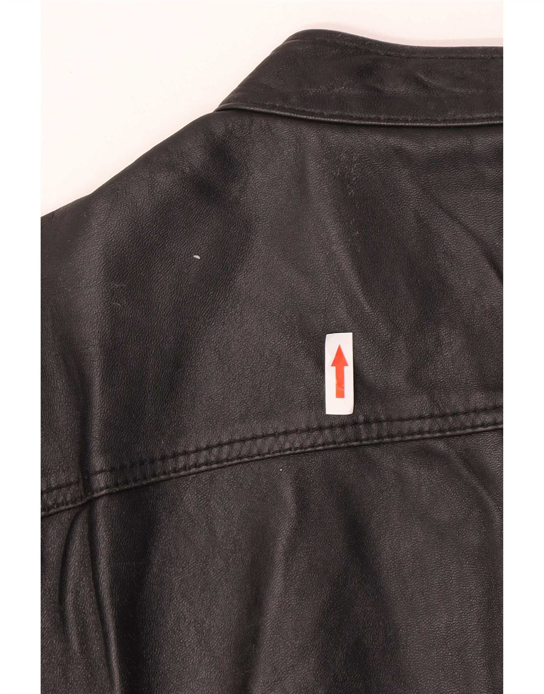 Jaqueta de couro masculina Zen EU 50 couro preto médio