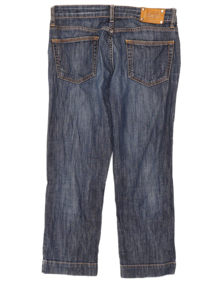 Calça jeans feminina Liu Jo W30 L24 azul marinho