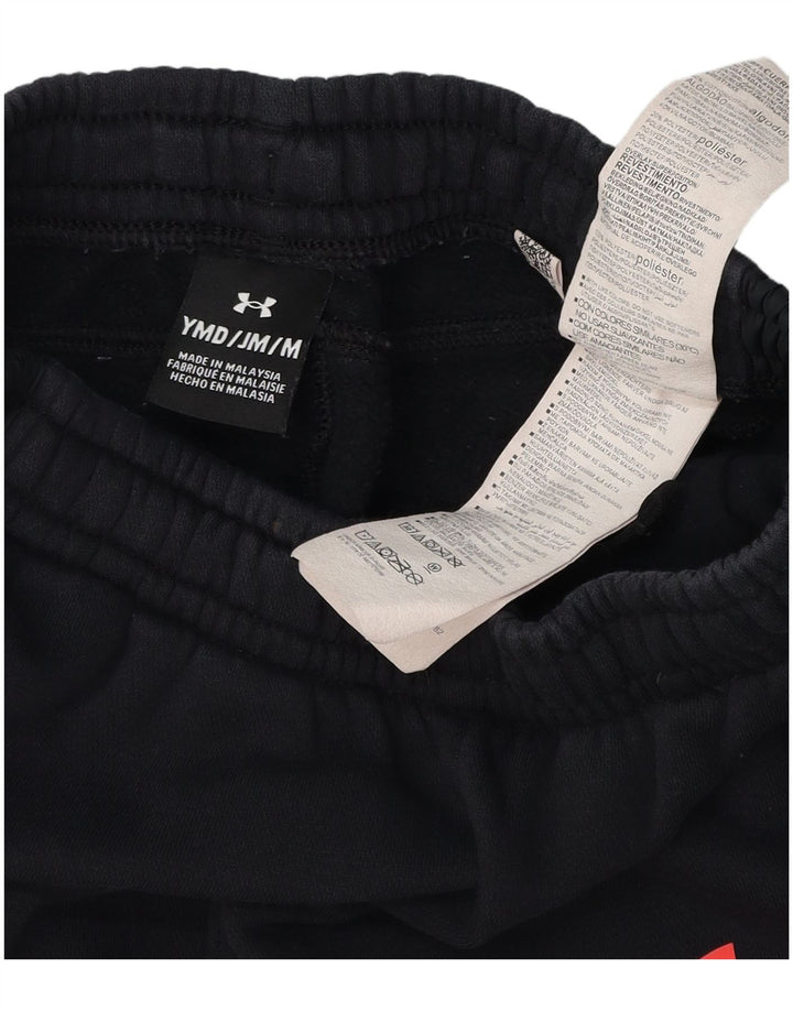 Calça de treino Under Armour Boys Joggers 9-10 anos médio preto algodão