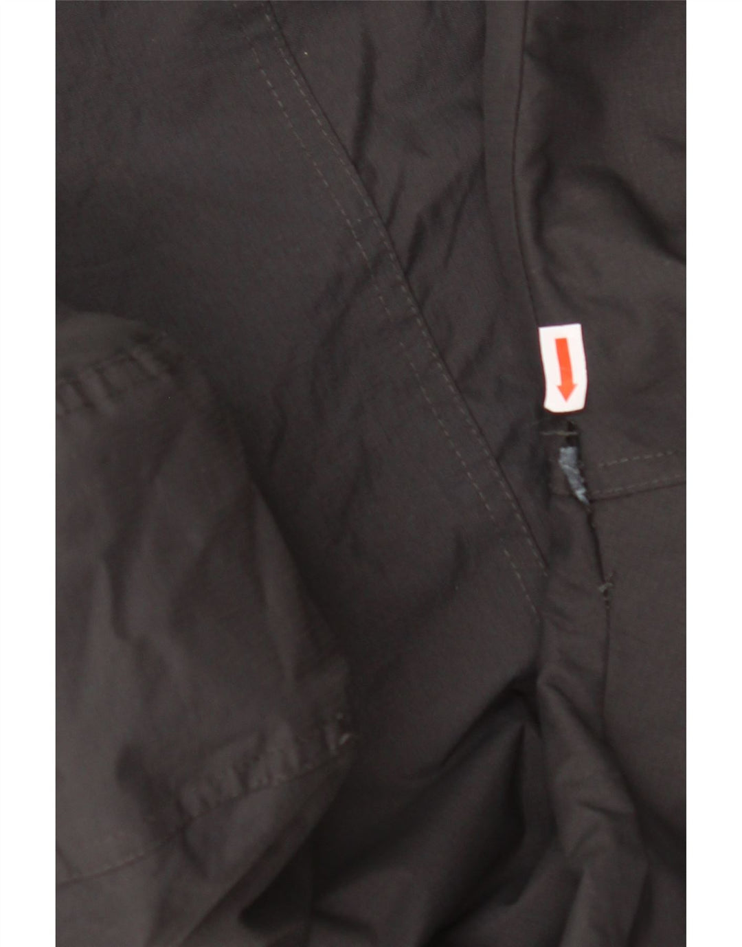 Jaqueta corta-vento feminina SUPERDRY com capuz UK 18 XL preto nylon