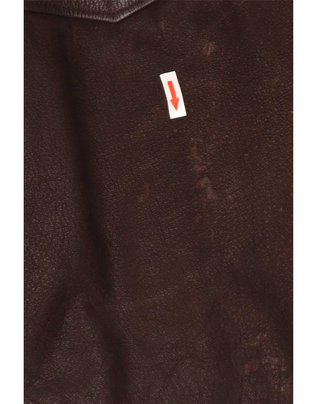 Jaqueta de couro masculina vintage UK 38 couro marrom médio