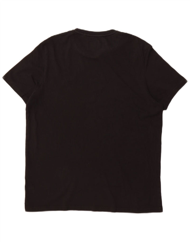 Camiseta masculina LYLE & SCOTT Top XL algodão preto