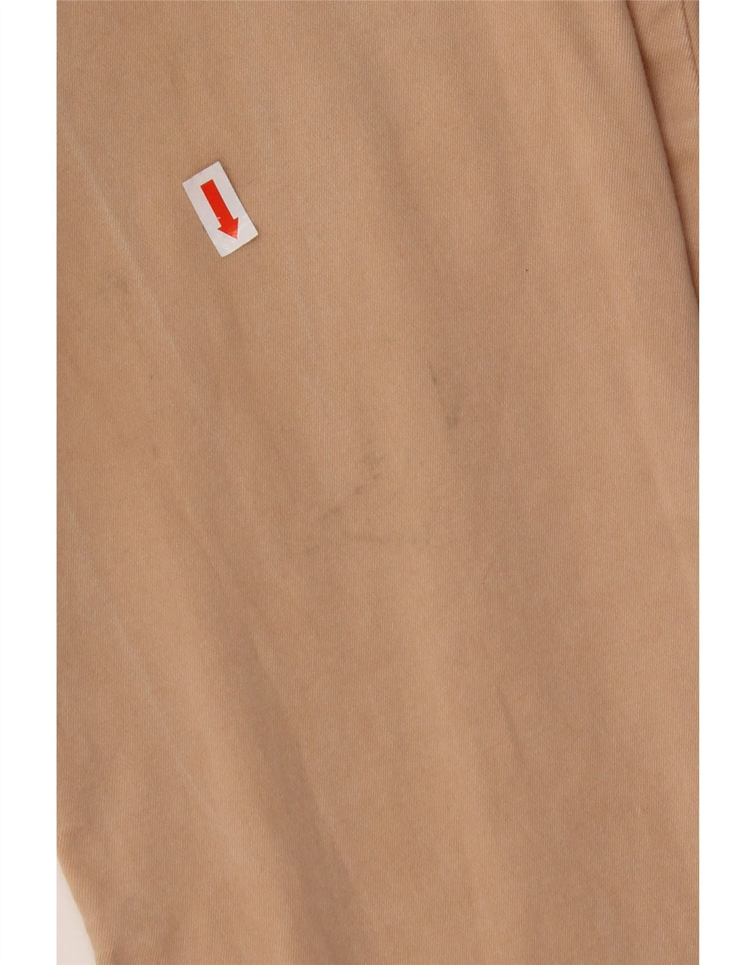 Calça feminina casual slim TRUSSARDI IT 46 grande W32 L30 bege Lyocell