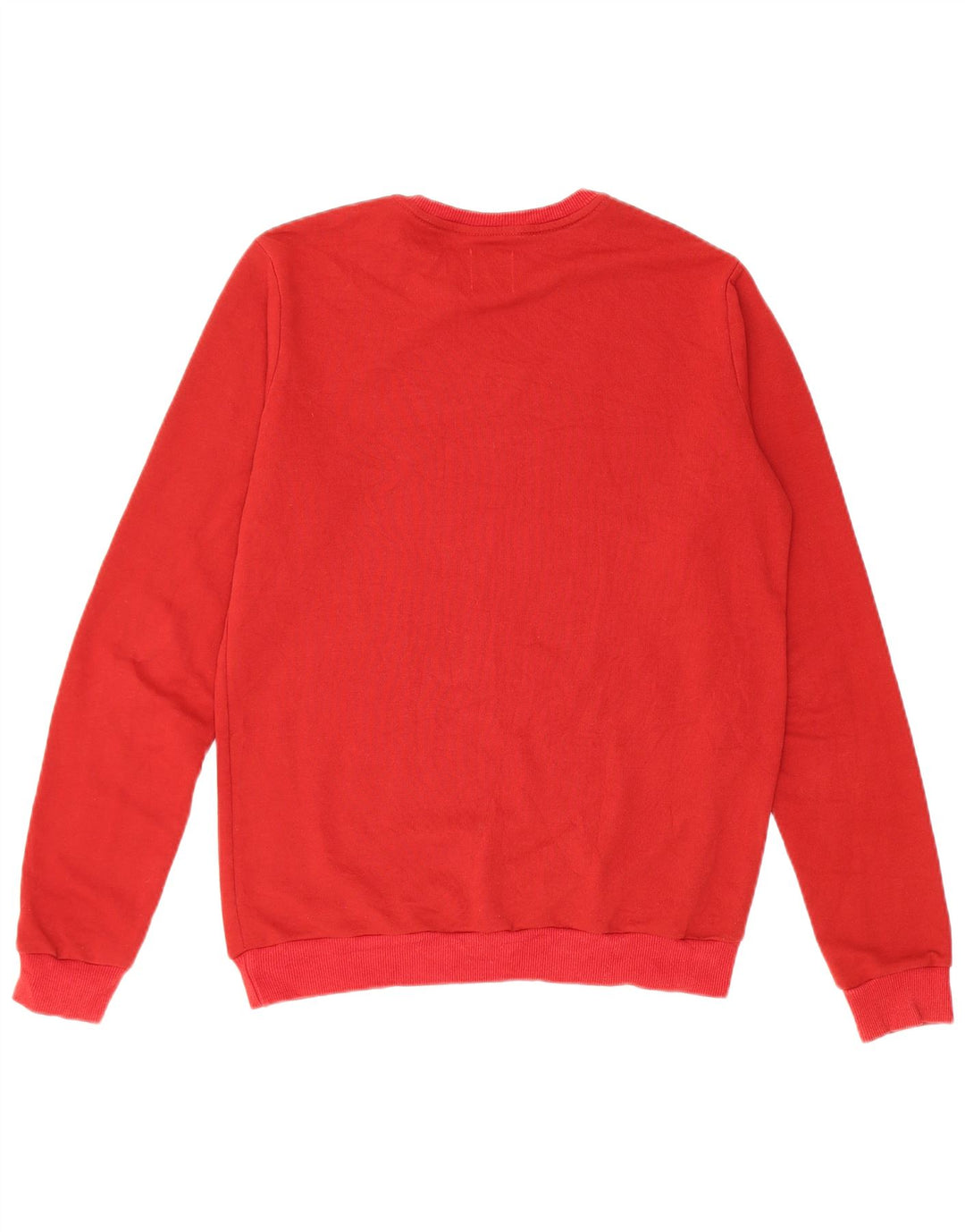 Zara moletom gráfico masculino jumper médio algodão vermelho