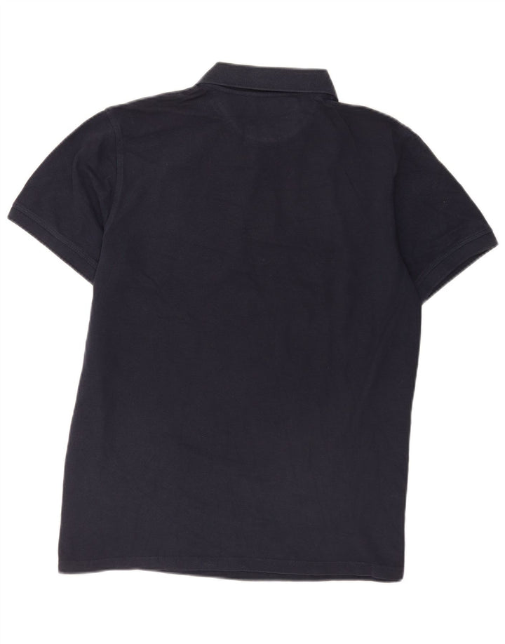 Camisa polo masculina Timberland grande algodão azul marinho