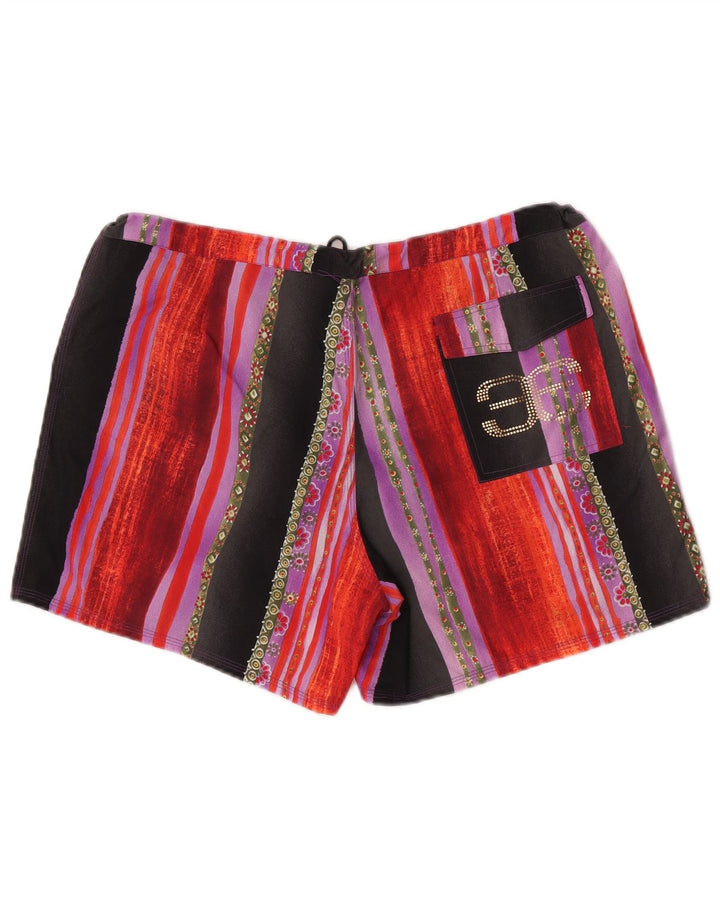 Shorts de natação masculino Verdissima XL poliamida listrada multicolorida