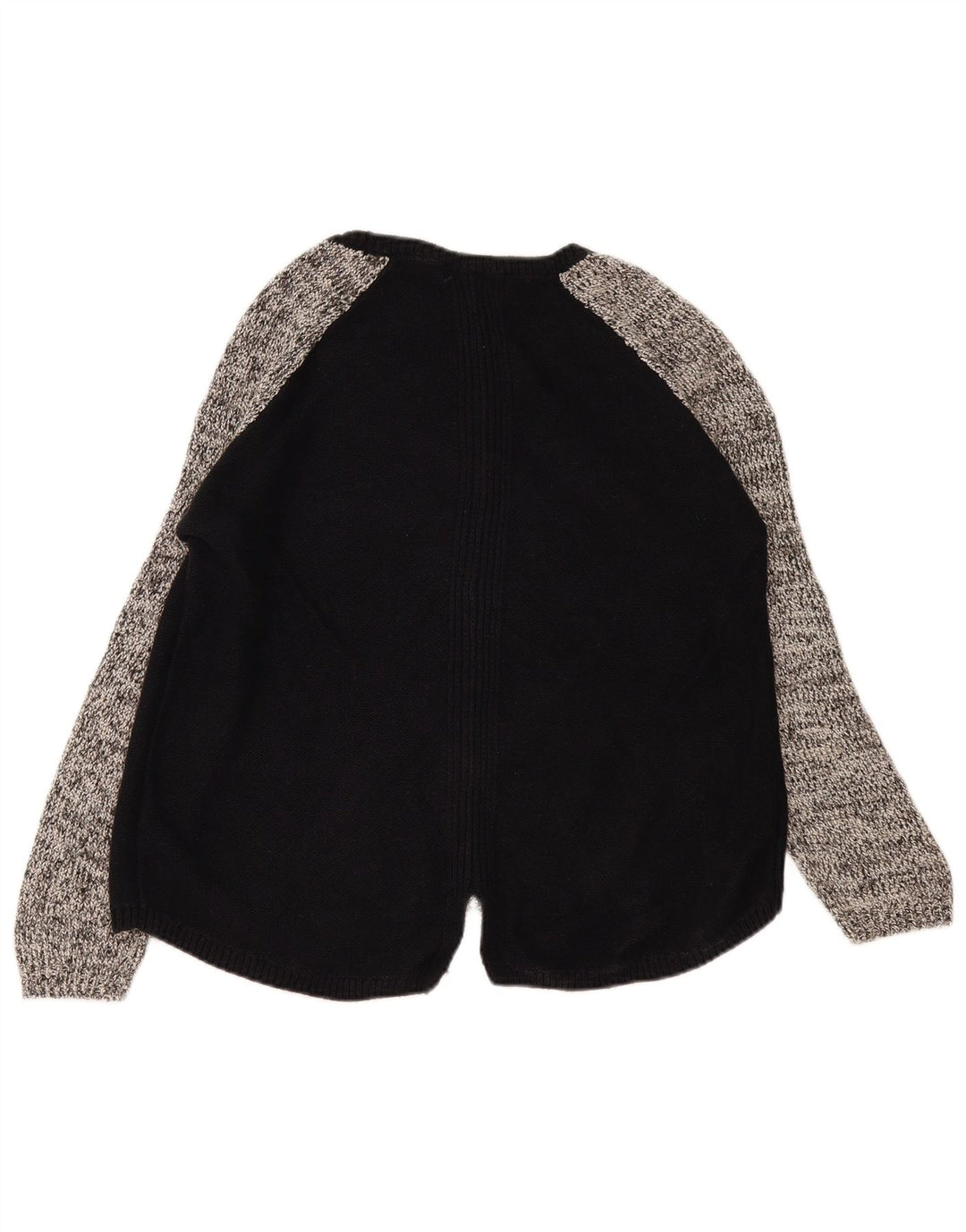 Suéter feminino Marks & Spencer com gola canoa Reino Unido 16 grande cinza