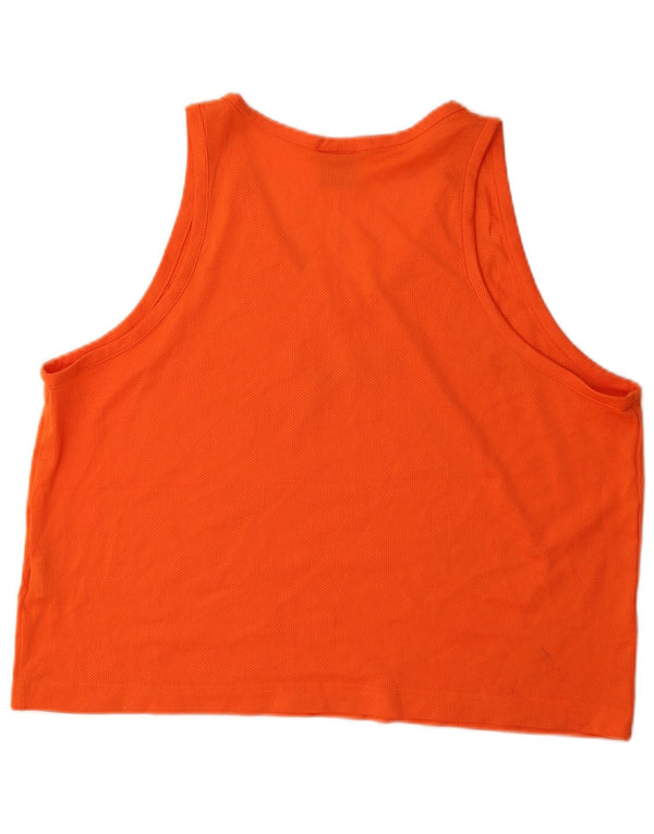 Puma Mens Graphic Vest Top XL Laranja Poliéster