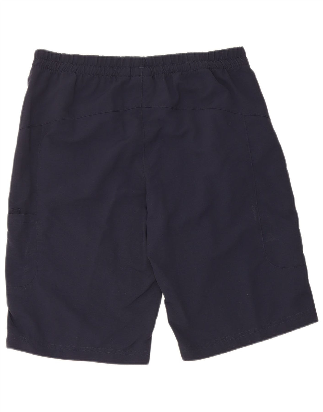 Shorts esportivos masculinos Adidas pequenos poliamida azul marinho