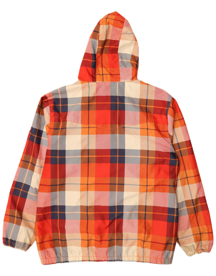 Jaqueta corta-vento encapuçado masculina DC 42 XL poliéster multicolorido verificado