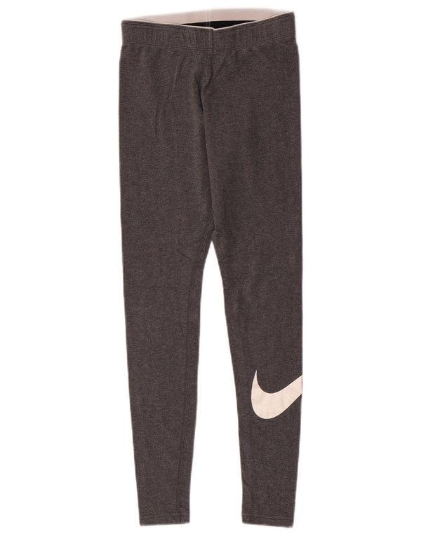 Leggings Nike Feminino UK 4 XS Cinza Algodão