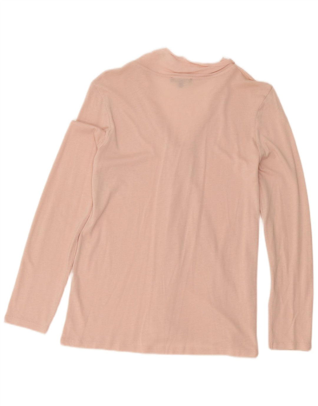 Blusa feminina de manga comprida Massimo Dutti Reino Unido 10 pequena rosa