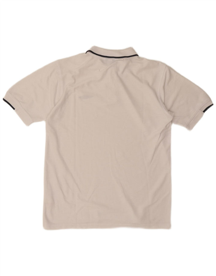 Camisa Polo Masculina Umbro Média Branca Poliéster