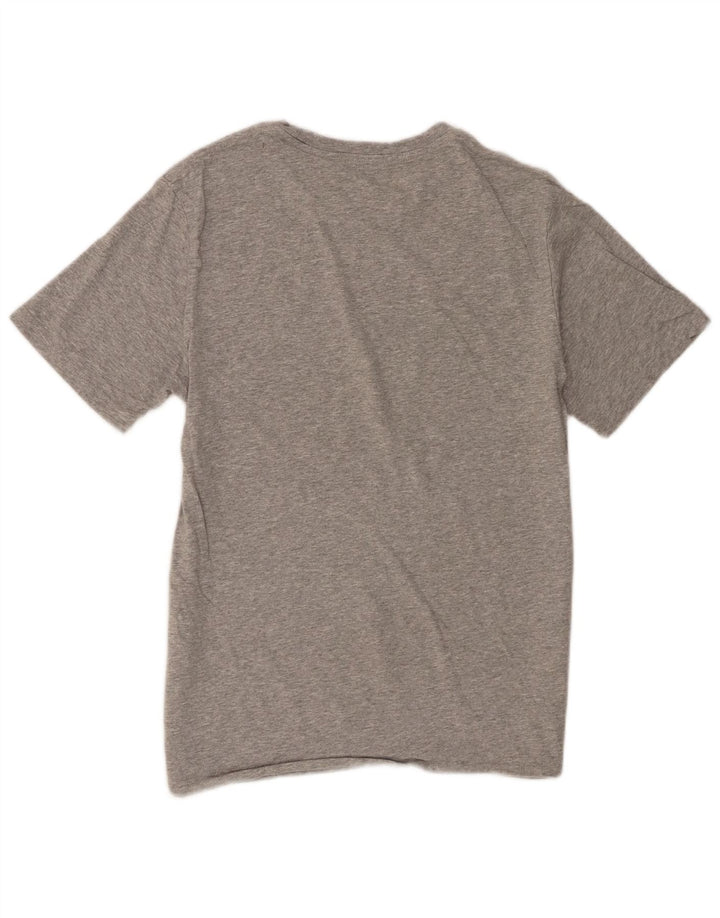 Camiseta gráfica masculina Levi's Top pequeno algodão manchado cinza