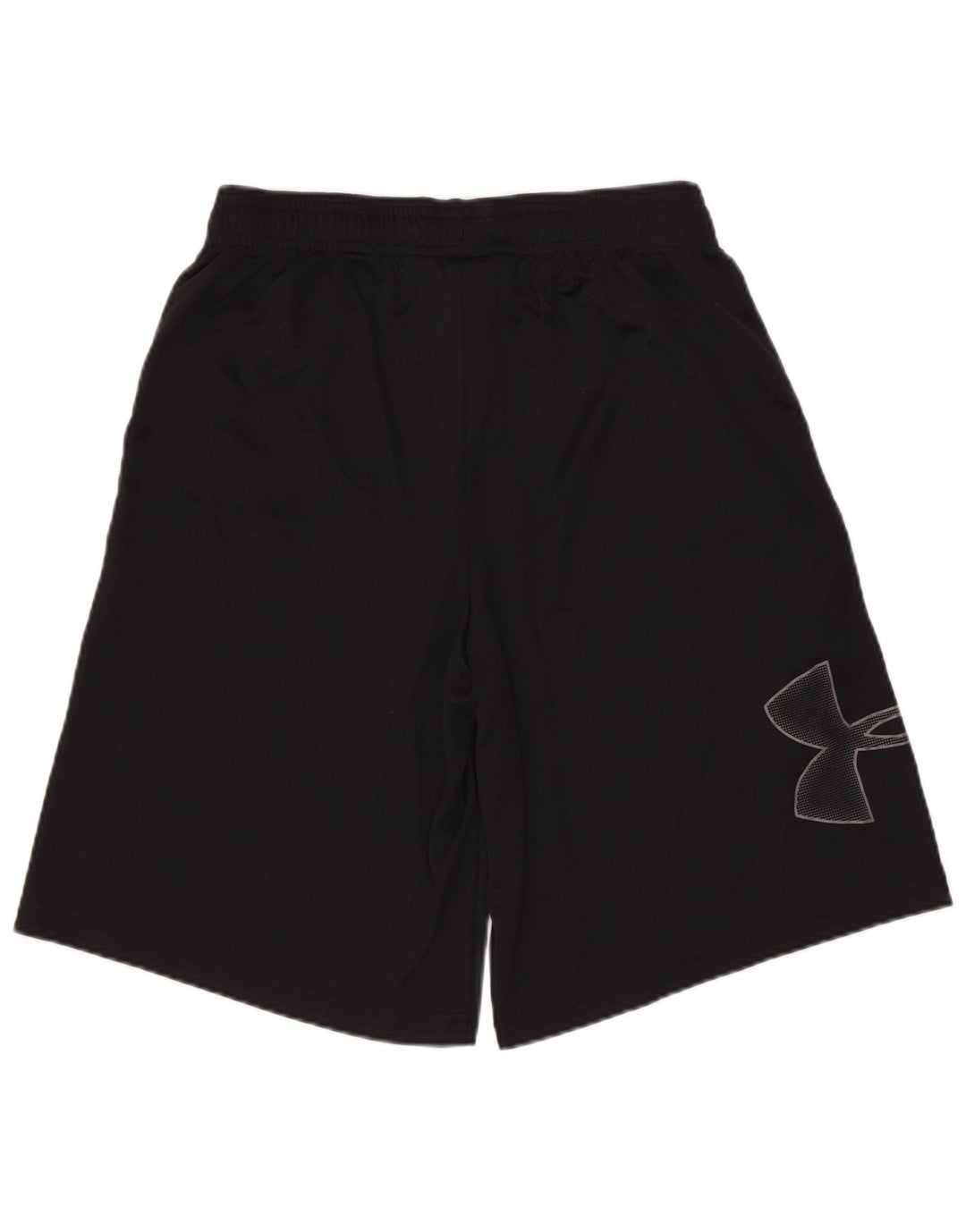 UNDER ARMOUR Mens Heat Gear Graphic Sport Shorts Pequeno Poliéster Preto
