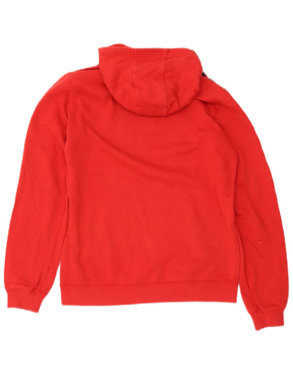 Jumper com capuz gráfico Champion Boys 13-14 anos XL algodão vermelho